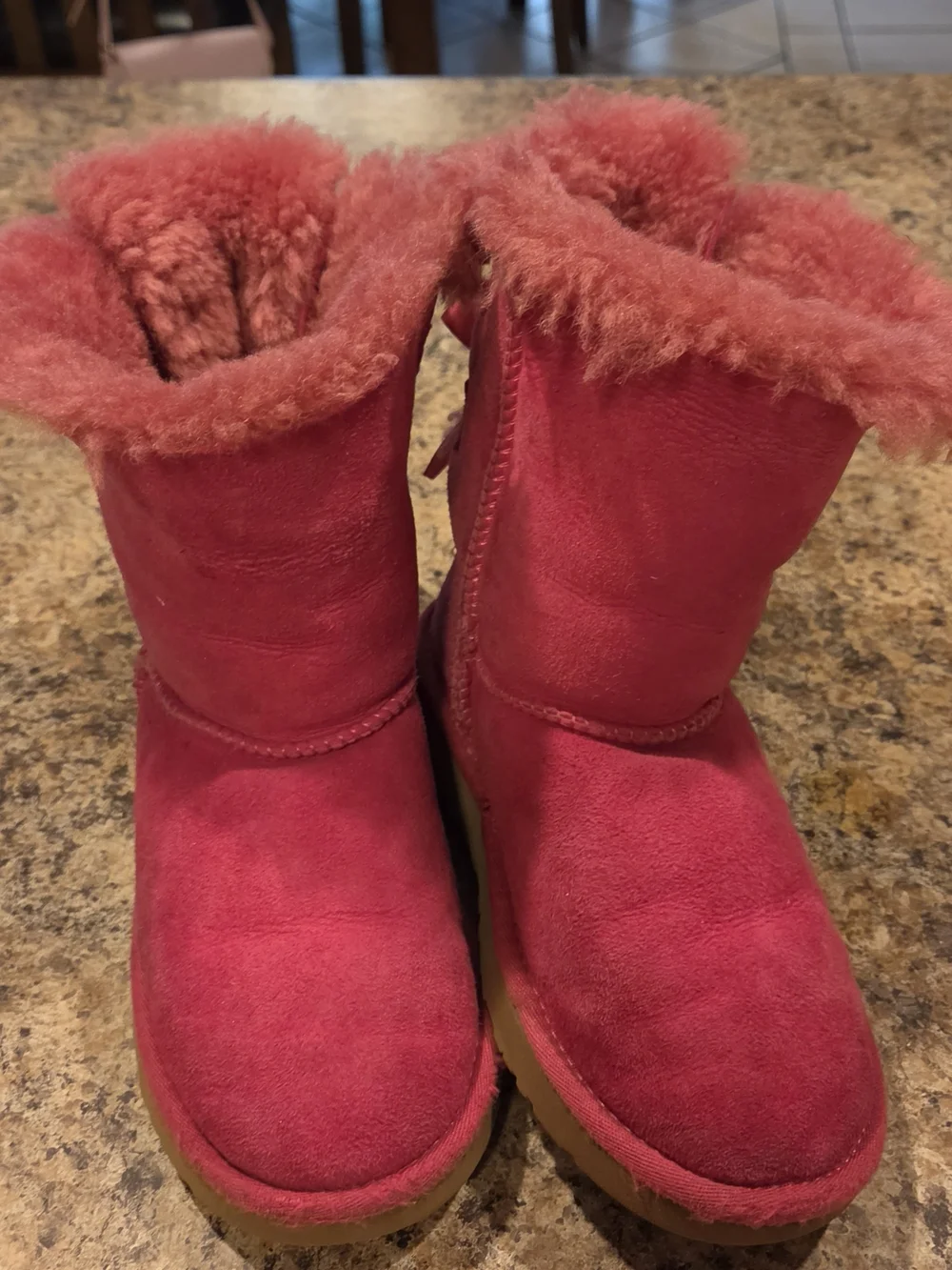 Pink Ugg Boots Size 1